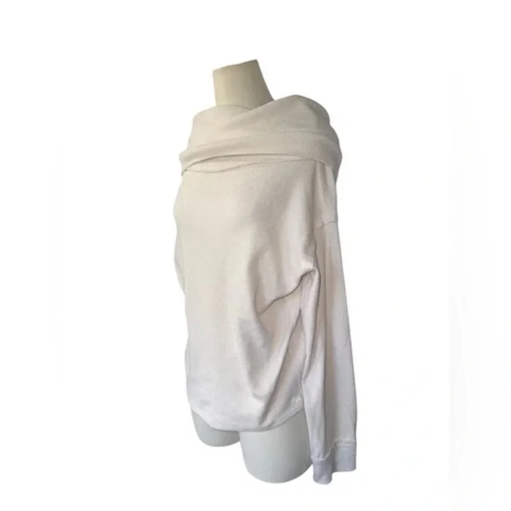 FREE PEOPLE Hazy Heart Thermal Top In White - Picture 4 of 8